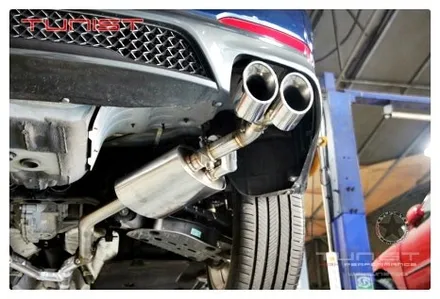 제네시스 g70 2.0 t 듀얼 가변배기튜닝 100파이 듀얼팁 장착 / 안산 상록