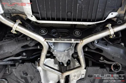 벤츠 w205 c200 배기튜닝 그리고 가변배기와 c63amg 디퓨져 / 안산 상록