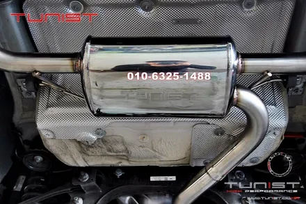 BMW F30 320D 저소음 타입 커스텀 듀얼배기 작업 / 안산 상록