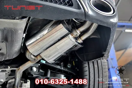 제네시스 g70 3.3t 부밍음 없는 챔버타입 듀얼 가변배기 장착 하면 출력도 올라감~ / 안산 상록