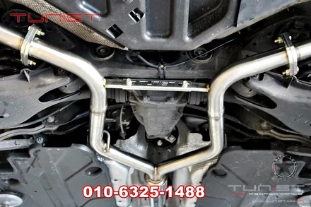 벤츠 w204 c200 배기튜닝은 역시 듀얼 가변배기 amg 배기음 / 안산 상록