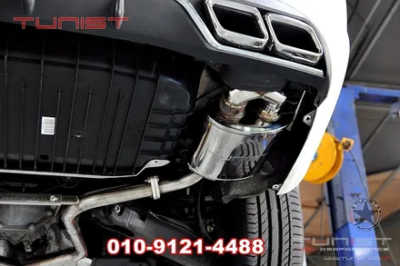 벤츠 W205 C200 듀얼 가변배기 63AMG 디퓨져 장착 / 안산 상록