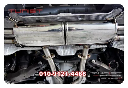 벤츠 GLC43AMG 듀얼 가변배기 작업하고 완전한 amg 배기음 만들기 배기튜닝 / 안산 상록