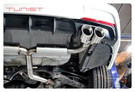 BMW 3시리즈 F30 320D 커스텀 듀얼배기 직관 디젤 배기튜닝 / 안산 상록