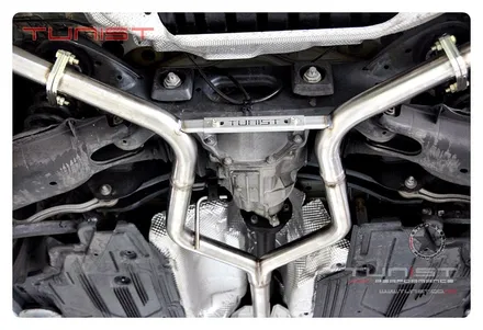 벤츠 C-클래스 W205 C200 가변배기 AMG 스타일 배기튜닝 / 안산 상록