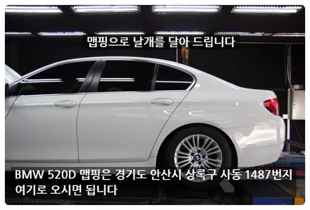 BMW 520D 다이노 맵핑으로 날개를 달아보자 / 안산 상록
