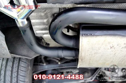 bmw x3 20d 순정형 듀얼배기로 듀얼배기 만들기 / 안산 상록
