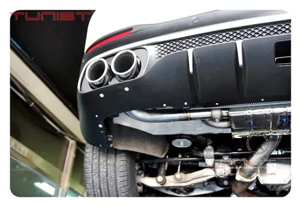 벤츠 gle450 듀얼 가변배기 배기튜닝 53amg 디퓨져 장착 / 안산 상록