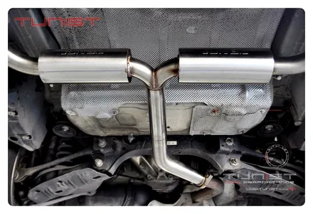 BMW 3시리즈 F30 320D 커스텀 듀얼배기 직관 디젤 배기튜닝 / 안산 상록