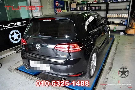 골프 gti 구조변경을 위한 소음기 장착 / 안산 상록