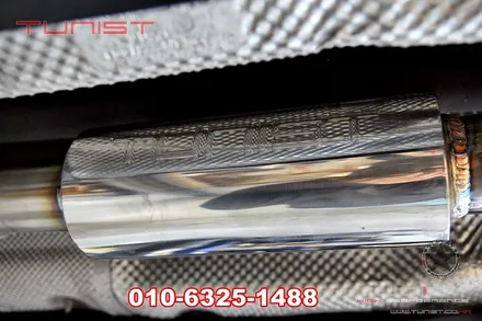벤츠 w204 c200 배기튜닝은 역시 듀얼 가변배기 amg 배기음 / 안산 상록