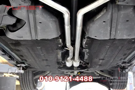 링컨 컨티넨탈 배기음 조절 가능한 듀얼 가변배기 경기도 배기튜닝 / 안산 상록