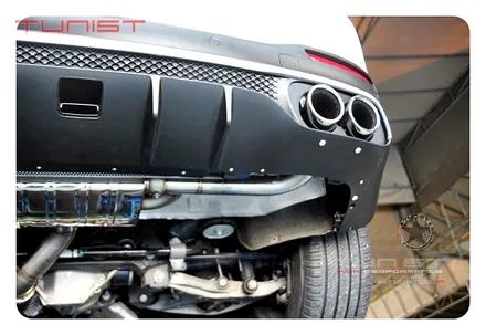 벤츠 gle450 듀얼 가변배기 배기튜닝 53amg 디퓨져 장착 / 안산 상록