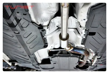 벤츠 w205 c200 카브리올레 가변배기 배기튜닝 중저음 배기음 사운드 / 안산 상록