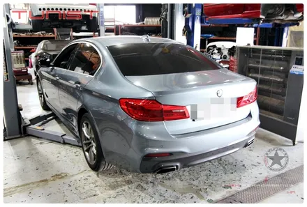 BMW G30 520D 벨로우즈 (자바라) 파손 교환 수입차 머플러 수리 전문 / 안산 상록