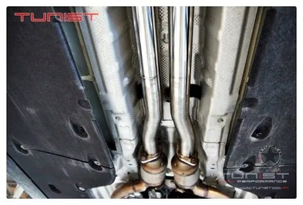 제네시스 G90 3.3T 챔버타입 듀얼 가변배기 배기튜닝 부밍음 제로 / 안산 상록