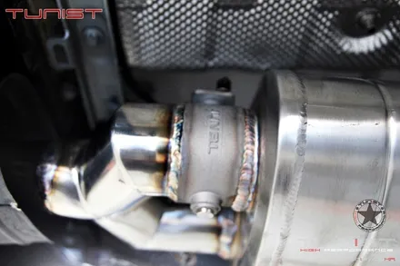 벤츠 c200쿱 amg 스타일 듀얼 가변배기와 63amg 디퓨져 장착 / 안산 상록