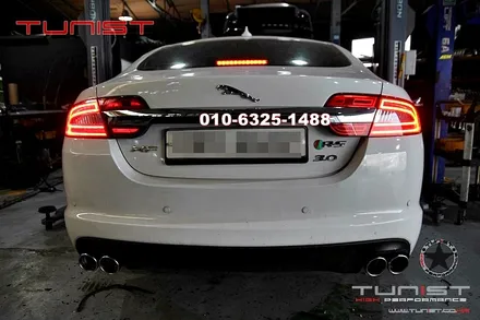 재규어 xf 디젤 배기튜닝 듀얼배기 작업으로 뭔가 달라질까? / 안산 상록