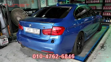 bmw f30 320d 가상배기음 소리박 새로나온 배기음 m4 배기음 배기튜닝 / 안산 상록