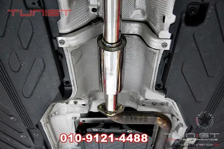 벤츠 w205 c200쿱 듀얼 가변배기 와 amg 디퓨져 장착 / 안산 상록