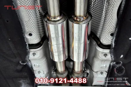 벤츠 W218 CLS400 AMG배기튜닝 가변배기 이렇게 한다고!(안산TUNIST) / 안산 상록