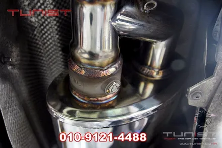 벤츠 W218 CLS400 AMG 배기음  배기튜닝 듀얼 가변배기 작업 하면 쌉가능 / 안산 상록