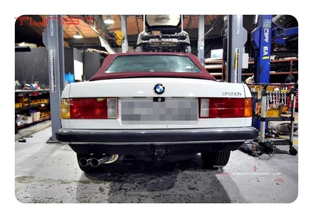 올드카 배기튜닝 및 촉매 BMW 83년식 320I 싱글배기 리스토어 / 안산 상록