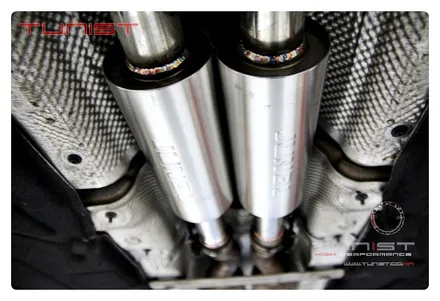 벤츠 w218 cls400 amg 배기음 가변배기 배기튜닝 amg 사각팁 / 안산 상록