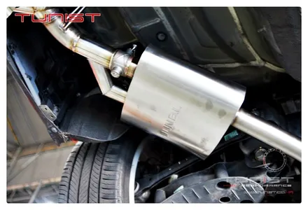 제네시스 g70 2.0 t 듀얼 가변배기튜닝 100파이 듀얼팁 장착 / 안산 상록