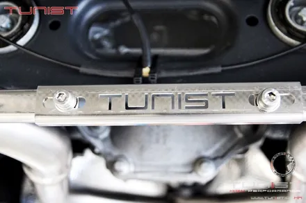 벤츠 c200쿱 amg 스타일 듀얼 가변배기와 63amg 디퓨져 장착 / 안산 상록