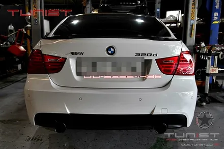 BMW 320D 액티브 사운드 쿠바텍 그리고 듀얼배기 디젤 배기음 만들기 / 안산 상록
