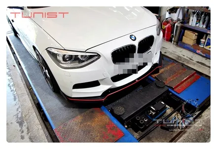 BMW 118D 맥스톤 디자인 프로트 사이드 리어 에어댐 장착 / 안산 상록