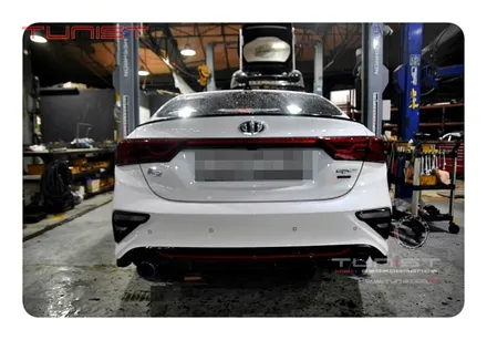 올뉴 K3 GT 1.6T 터보전용 커스텀 듀얼배기 배기튜닝 [안산튜닝] / 안산 상록