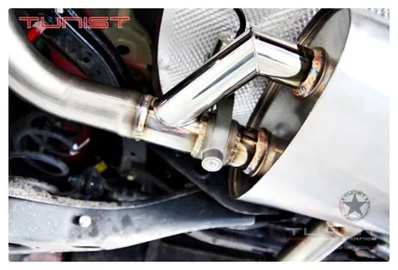 K3GT 1.6T 퍼포먼스 전용 듀얼 가변배기 배기튜닝 128파이 블랙 싱글팁 장착 / 안산 상록