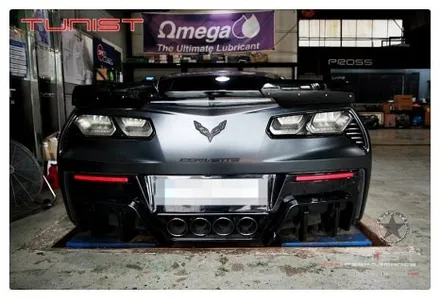 쉐보레 콜벳C7(CORVETTE)스팅레이 커스텀 배기 배기튜닝 / 안산 상록