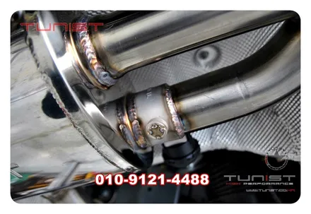 벤츠 GLC43AMG 듀얼 가변배기 작업하고 완전한 amg 배기음 만들기 배기튜닝 / 안산 상록