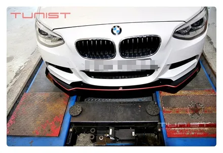 BMW 118D 맥스톤 디자인 프로트 사이드 리어 에어댐 장착 / 안산 상록