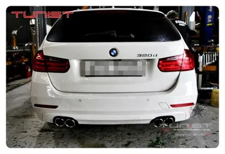 BMW F31 320D투어링 디젤 배기튜닝 커스텀 듀얼배기 디젤 배기음 / 안산 상록구