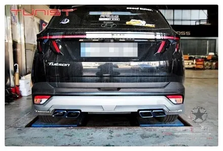 투싼 NX4 1.6터보 퍼포먼스 전용 가변배기 배기튜닝 출력상승 배기음 상승 효과 / 안산 상록