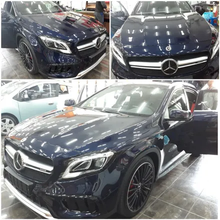 경남 김해 벤츠 AMG A45  루마버텍스 1100,900썬팅시공/김해오토마트동상점 / 경남 김해