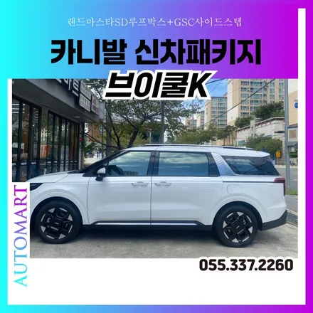 김해 사이드스텝 + 루프박스+브이쿨K / 경남 김해