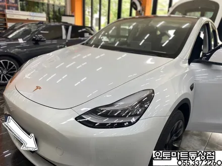 김해 테슬라모델Y 썬팅 기술력 인증된 곳에서 시공하셔야죠! 레이노 S9시공/경남 장유 진영 / 경남 김해