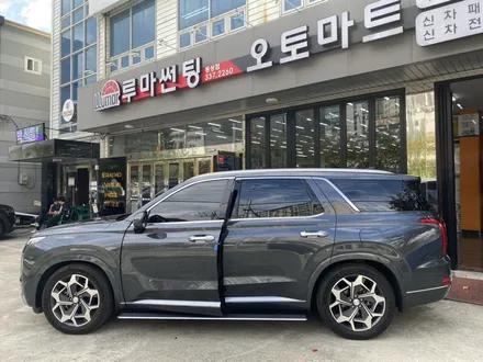 팰리세이드 포레스트그레이 전동스텝(전동사이드스텝) 윙스텝 장착/김해 장유 양산 부산 진영 / 경남 김해