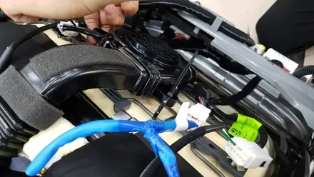 경남김해자동차용품/자동차튜닝/순정옵션장착 전문 현대그랜져IG 순정통풍시트 개조장착완료_김해오토마트 / 경남 김해