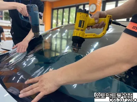 김해 테슬라모델Y 썬팅 기술력 인증된 곳에서 시공하셔야죠! 레이노 S9시공/경남 장유 진영 / 경남 김해