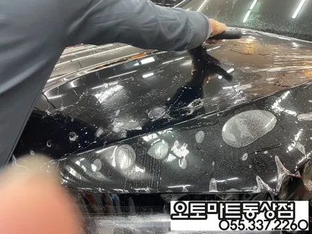 벤츠 GLE 400d 쿠페. 포르쉐카이엔의 고퀄리티 PPF 시공~보닛 (본넷,범퍼비키니 사이드미러 하이그로시)김해 장유 진영 경남 / 경남 김해