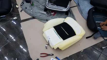 경남김해자동차용품/자동차튜닝/순정옵션장착 전문 현대그랜져IG 순정통풍시트 개조장착완료_김해오토마트 / 경남 김해