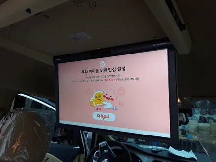 카니발  LED사이드스텝과 천정모니터 장착/경남 김해 장유 양산[김해오토마트동상점] / 경남 김해