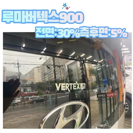 G4렉스턴 천장모니터(비클시네마VC-173AD)/ 스타리아 쉬머링 실버 메탈릭 썬팅계의 킹 루마버텍스900과의 조화 / 김해 / 경남 김해