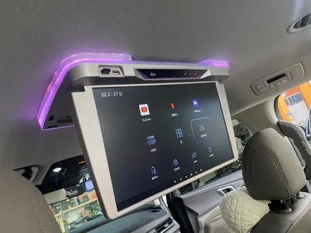 김해 카니발 천장TV 모니터 블랙허니콤블라인드로 영화관되다~XM-1850  EV10#장유 양산 진영 부산 / 경남 김해
